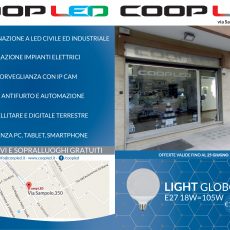PIEGHEVOLE COOP LED