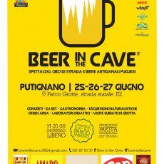 Beer in theCave al Parco Grotte di Putigliano