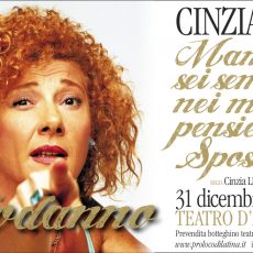Capodanno 2016 con Cinzia Leone al Teatro D'Annunzio di Latina