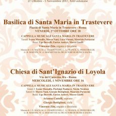Concerto per Ognissanti XIII° 2017 - Vincenzo Zito Organo